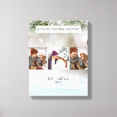 Aardige Koppel Aangepaste Foto Canvas Afdruk (Voorkant)