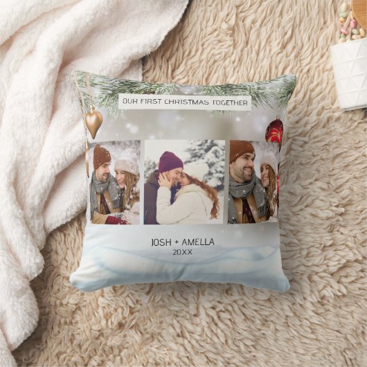 Aardige Koppel Aangepaste Foto  Kussen (Deken)