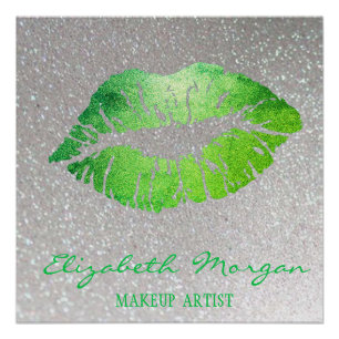 Aardige kus, lippen , visagist perfect poster