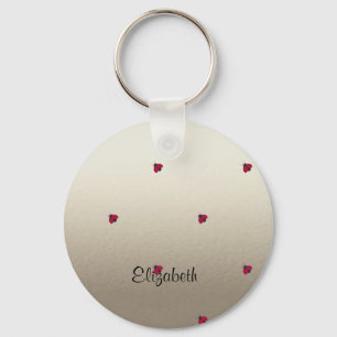 Aardige Lieve Lieveheersbeestjes,Persoonlijke-Lumi Sleutelhanger