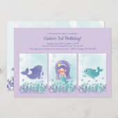 Aardige Meermin en Vrienden Kaart (Voorkant / Achterkant)