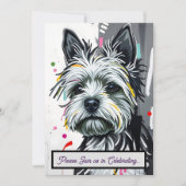 Aardige Puppy Uitnodigingen voor elke gelegenheid (Voorkant)