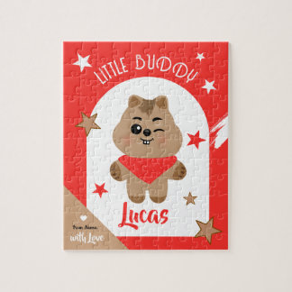 Aardige Quokka Kleine Vriend Gepersonaliseerd Ontw Legpuzzel