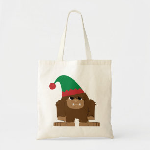 Aardige Sasquatch Kerst Elf Tote Bag