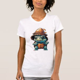 Aardige Schildpad in Halloween Stemming Essential T-shirt