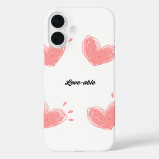 Aardige telefoonhoes iPhone 16 hoesje