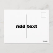 Aardige verjaardag Eekhoorn Briefkaart (Achterkant)