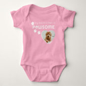 Aardigste Hond Oudere Broer of Oudere Zus Custom F Romper (Voorkant)