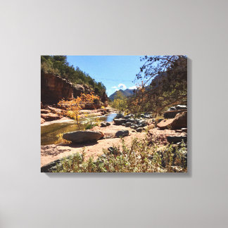 Aarding in Sedona Tranquility | Sedona Arizona Canvas Afdruk