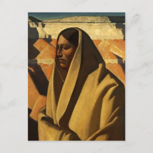 “Aardkenner” Westerse kunst van Maynard Dixon Briefkaart