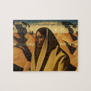 “Aardkenner” Westerse kunst van Maynard Dixon Legpuzzel