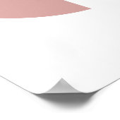 Aardmatig geometrisch ontwerp met modern esthetisc poster (Hoek)