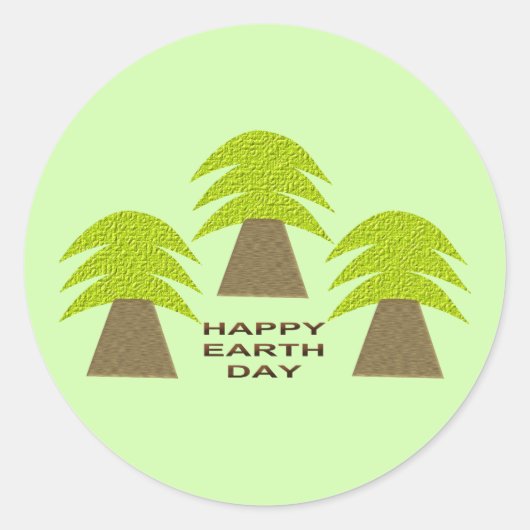 Aardobbers Ronde Sticker (Voorkant)