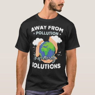 Aardodag Klimaatverandering Mondiale Warming Moede T-shirt
