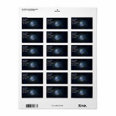 Aardretouradreslabels Etiket (Full Sheet)