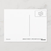 Aardrobot Briefkaart (Achterkant)