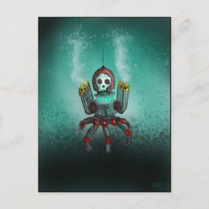 Aardrobot Briefkaart