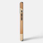 Aards Abstract minimalistisch ontwerp Case-Mate iPhone Case (Achterkant / Links)