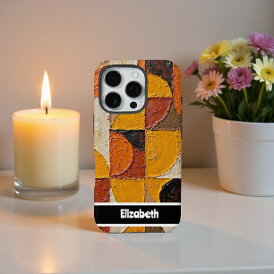aards mozaïek telefoon Hoesje