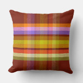 Aardsch Plaid DF Kussen (Voorkant)