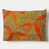 Aardse Bamboo Art  Print Sinaasappel Etui (Achterkant)