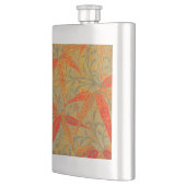 Aardse Bamboo Art  Print Sinaasappel Heupfles (Links)