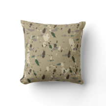 Aardse Beige Camo Natuur Kleuren Paint Splatter