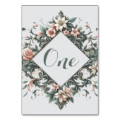 aardse bloemenwijnstok kaart (Voorkant)