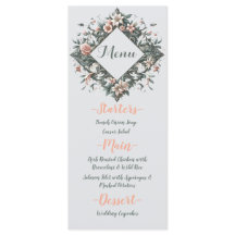 Aardse Bloemenwijnstok Menu