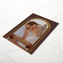 Aardse Boho Boog Foto Joodse Chuppah Hebreeuws