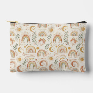 Aardse Boho Regenboog en Botanische Make-uptas Etui