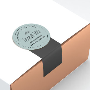 Aardse Dank Je Voor Het Steunen Van Mijn Kleine Za Ronde Sticker