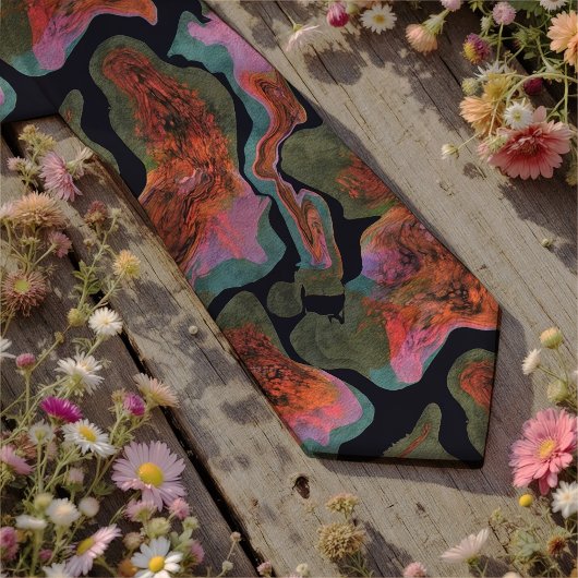 aardse elegantie stropdas