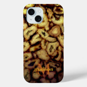 Aardse Groene Kwarts Agaat monogram