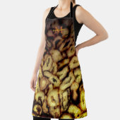 Aardse Groene Kwarts Agaat monogram Schort (Insitu)