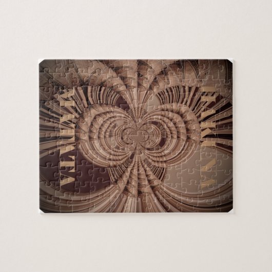 Aardse Hakuna Matata Art Print Legpuzzel (Horizontaal)