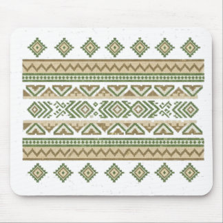Aardse Ikat Tapijt Muismat