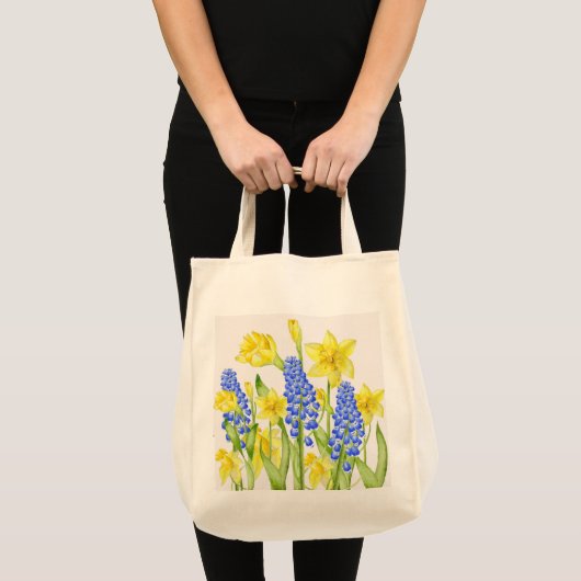 Aardse lente op een Canvas tas (M, D) (Voorkant (product))