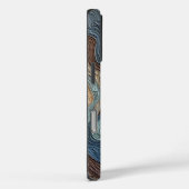 aardse ritmische stroming Case-Mate iPhone case (Achterkant / Rechts)