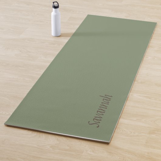 Aardse Sage Groene Yoga Mat (In situ)