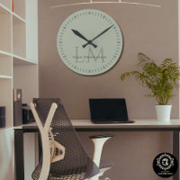 Aardse Saliegroen Organisch Modern Monogram