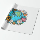 Aardse Schoonheid Cadeaupapier (Uitgerold)