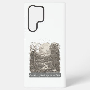 Aardse symfonie in beweging samsung galaxy hoesje