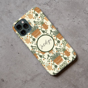 Aardse terracotta en groen Plant: Garden Lover's iPhone 13 Hoesje