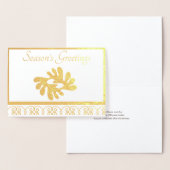 Aardse vrede Adinkra bronya Folie Kaart (Display)