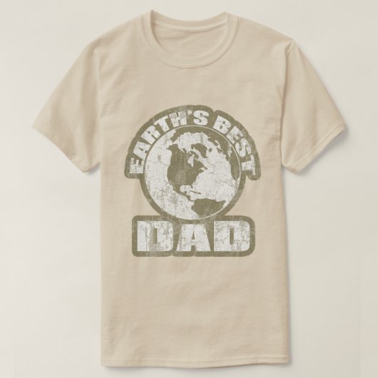 Aardsen Beste Pap Brown T-shirt (Design voorkant)