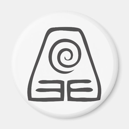 aardsymbool magneet (Voorkant)