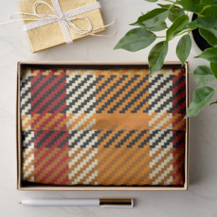 Aardtint Plaid Tissuepapier