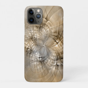 Aardtinten Abstracte Moderne Fractale Kunst Textuu iPhone 11 Pro Hoesje