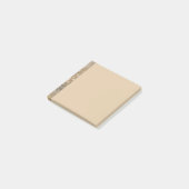 Aardtinten Abstracte Moderne Fractale Kunst Textuu Post-it® Notes (Schuin)